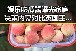娱乐吃瓜酱曝光家庭决策内幕对比英国王室发声展现的危机应对技巧